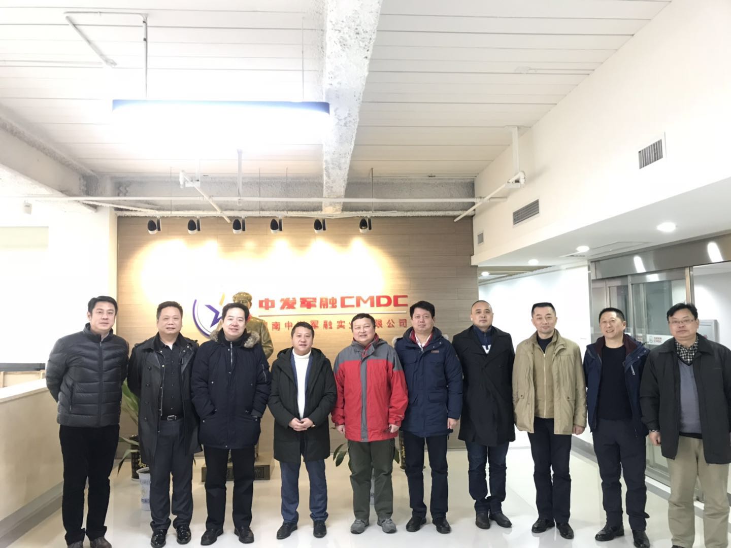 中國民航大學考察團蒞臨我公司進行考察